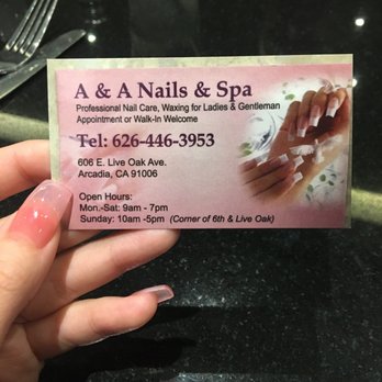 A & A Nail Spa - Nail Salons Near Me - Arcadia, California
