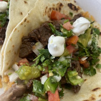 Los Hermanos Taquerias - Taco de fajita - Mexican Near Me - Humble, Texas