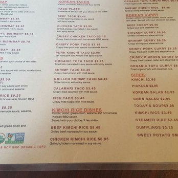 Blossom Tree - Menu May 2017 - Korean Near Me - Atlanta, Georgia Blossom Tree - Menu May 2017 - Korean Near Me - Atlanta, Georgia