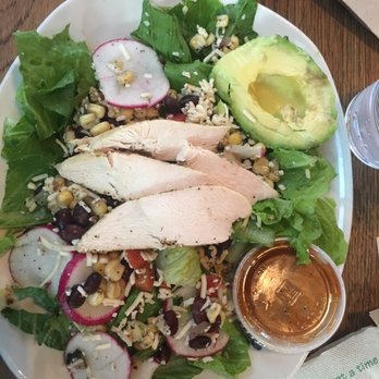 Modern Market Eatery - Fiesta salad with my dressing on the side - Breakfast & Brunch Near Me - Littleton, Colorado Modern Market Eatery - Fiesta salad with my dressing on the side - Breakfast & Brunch Near Me - Littleton, Colorado