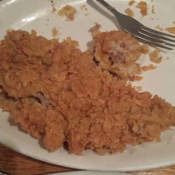Goodson's Café - All fry, no meat. :/  Thankfully my boyfriend helped finish it off. - American Near Me - Tomball, Texas