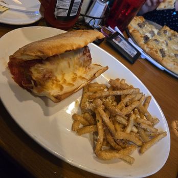 Rigazzi's - I ordered the meatball sandwich and seasoned fries, which I thought was very good. - Italian Near Me - Saint Louis, Missouri