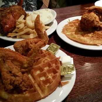 Amy Ruth's - Chicken & waffles and honey glazed chicken with mashed and fries - Southern Near Me - New York, New York Amy Ruth's - Chicken & waffles and honey glazed chicken with mashed and fries - Southern Near Me - New York, New York