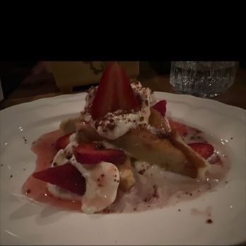 Juniper - Strawberry bread pudding - New American Near Me - Birmingham, Alabama