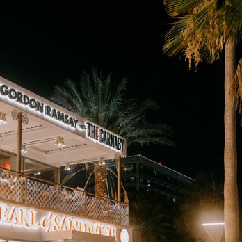 Gordon Ramsay at The Carnaby - Patio overlooking the entertainment park! (Closest to Din Tai Fung) - British Near Me - Anaheim, California