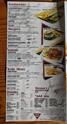 Menu photo 7 Skyline Cafe Reno, NV