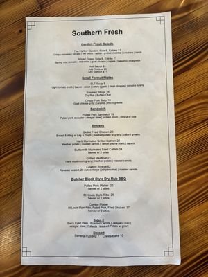 Menu photo 1 Southern Fresh Safety Harbor, FL Menu photo 1 Southern Fresh Safety Harbor, FL