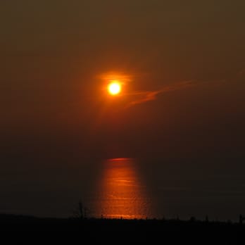 Brockway Mountain Drive - Sunset over lake superior - Hiking Near Me - Copper Harbor, Michigan