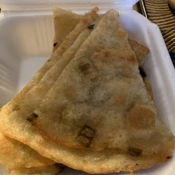 Min's Dumpling House - 6. Onion Pancake - Dim Sum Near Me - Corona, California Min's Dumpling House - 6. Onion Pancake - Dim Sum Near Me - Corona, California
