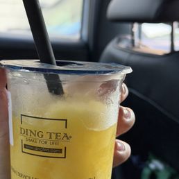 mango slush w passionfruit and crystal jelly mango slush w passionfruit and crystal jelly