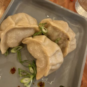 Drunken Kitchen - Pork Pot Stickers (6 Pieces) - Chinese Near Me - Salt Lake, Utah Drunken Kitchen - Pork Pot Stickers (6 Pieces) - Chinese Near Me - Salt Lake, Utah