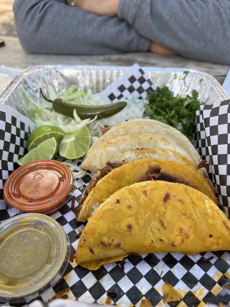 Food from Fusion Tacos