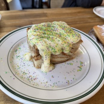 Chez Lafayette - King's cake banana bread - Cajun/Creole Near Me - Tacoma, Washington