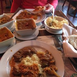 Dinner for two - butter chicken, lamb, and cauliflower