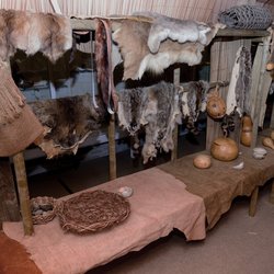 Frisco Native American Museum - Part of the local tribes (Hatterask, Croatoan, Roanock) exhibit