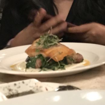 Celadon - Roasted salmon entree. - Seafood Near Me - Napa, California Celadon - Roasted salmon entree. - Seafood Near Me - Napa, California