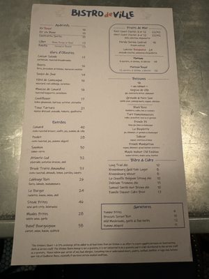 Menu photo 8 Bistro de Ville Scarsdale, NY