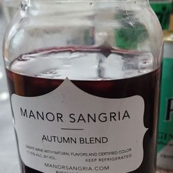 Manor Sangria - Small batch Sangria