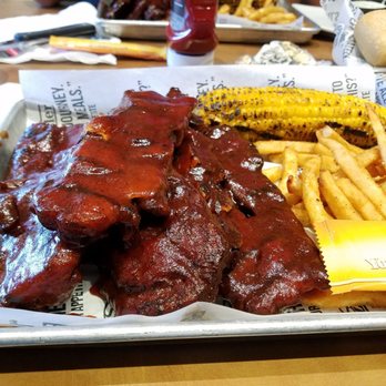Sizzler - AYCE BBQ Riblets, seasoned fries and grilled corn. - Seafood Near Me - Ontario, California Sizzler - AYCE BBQ Riblets, seasoned fries and grilled corn. - Seafood Near Me - Ontario, California