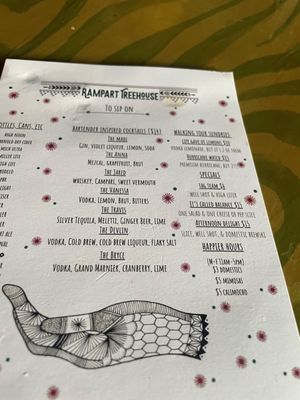 Menu photo 4 Rampart Treehouse New Orleans, LA Menu photo 4 Rampart Treehouse New Orleans, LA