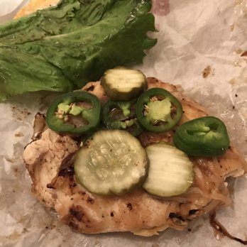 Smashburger - No blue cheese or buffalo sauce on my buffalo blue cheese grilled chicken burger - Burgers Near Me - Marina, California Smashburger - No blue cheese or buffalo sauce on my buffalo blue cheese grilled chicken burger - Burgers Near Me - Marina, California