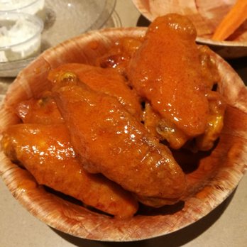 Duff's Famous Wings - Medium. U can see how sour it is - Chicken Wings Near Me - Vaughan, Ontario