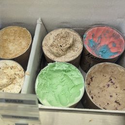 They don't whole batch of ice cream on top of new batch of ice cream, which means you have no idea how old it is. They don't whole batch of ice cream on top of new batch of ice cream, which means you have no idea how old it is.