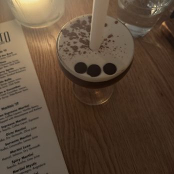 Canto - Upper West Side - Frozen espresso martini - Italian Near Me - New York, New York Canto - Upper West Side - Frozen espresso martini - Italian Near Me - New York, New York