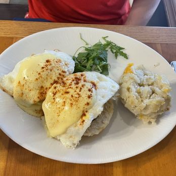 Olivia's Cafe - Crab Cake-Eggs Benedict* - New American Near Me - Lake Buena Vista, Florida Olivia's Cafe - Crab Cake-Eggs Benedict* - New American Near Me - Lake Buena Vista, Florida