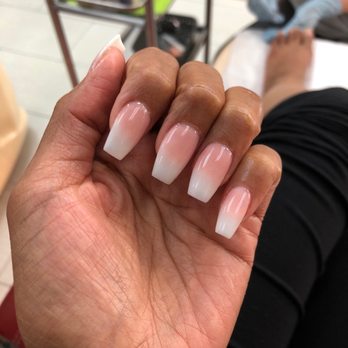 Marvelous Nails - French ombré from Lina - Nail Salons Near Me - Pleasanton, California Marvelous Nails - French ombré from Lina - Nail Salons Near Me - Pleasanton, California