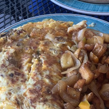 The Bridge Cafe - Drunken Cheeseburger Omelet - Breakfast & Brunch Near Me - Delray Beach, Florida The Bridge Cafe - Drunken Cheeseburger Omelet - Breakfast & Brunch Near Me - Delray Beach, Florida