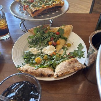 Urban Field Pizza - Burrata appetizer.  HUGE and could've fed both of us for two meals. - Pizza Near Me - Loveland, Colorado
