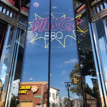 Dang BBQ - Outside Window by entrance. - Barbeque Near Me - Seaford, New York Dang BBQ - Outside Window by entrance. - Barbeque Near Me - Seaford, New York