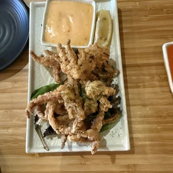 Kyuramen - Downtown Chicago - Ika Geso Kara-Age (5Pcs) - Japanese Curry Near Me - Chicago, Illinois