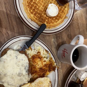 Harry's Coffee Shop - Country fried steak and eggs with waffle - American Near Me - La Jolla, California Harry's Coffee Shop - Country fried steak and eggs with waffle - American Near Me - La Jolla, California