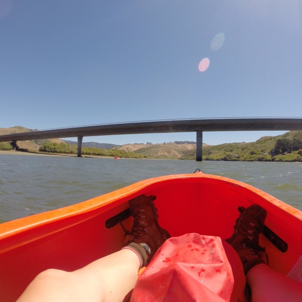 WaterTreks - The view from Russian river - Rafting/Kayaking Near Me - Jenner, California