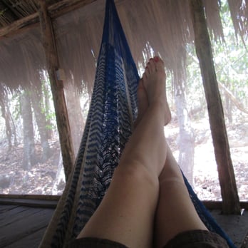Jardín Botánico Dr. Alfredo Barrera Marín - Inside the Reading Room, which is a hut with chairs and hammocks, near the fern gardens. Great space to take a rest! - Botanical Gardens Near Me - Puerto Morelos, ROO Jardín Botánico Dr. Alfredo Barrera Marín - Inside the Reading Room, which is a hut with chairs and hammocks, near the fern gardens. Great space to take a rest! - Botanical Gardens Near Me - Puerto Morelos, ROO