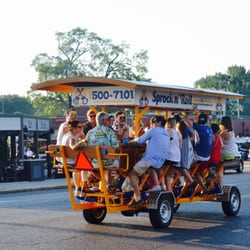 Sprock n' Roll Party Bike - Party Biking in Overton Square, Midtown Memphis