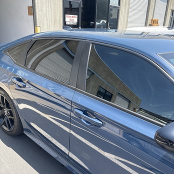 Sterling Window Tinting - Freshly tinted windows - Car Window Tinting Near Me - El Dorado Hills, California