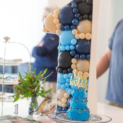 Ballooneer - Balloon mosaic for a Mr.Onederful birthday party!