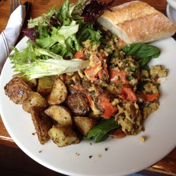 Haven Cafe & Bakery - Smoked salmon scramble eggs with caramelized onions. - Breakfast & Brunch Near Me - Lenox, Massachusetts Haven Cafe & Bakery - Smoked salmon scramble eggs with caramelized onions. - Breakfast & Brunch Near Me - Lenox, Massachusetts