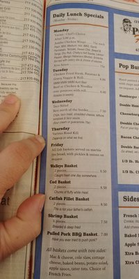 Menu photo 2 Pops Place Decatur, IL