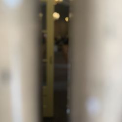 Yosemite Community Church - Peeking through the door as they rehearse for the Christmas Eve service