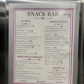 Moxy Charleston Downtown - Snack bar menu - Hotels Near Me - Charleston, South Carolina Moxy Charleston Downtown - Snack bar menu - Hotels Near Me - Charleston, South Carolina
