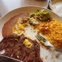 Fiesta En Jalisco - Carne Adada plate... Halfway in