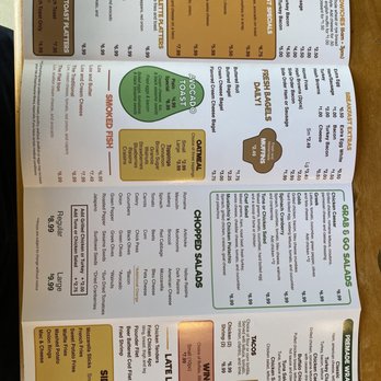 Mustachio's Deli - Front of menu - Delis Near Me - Merrick, New York