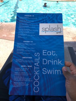 Menu photo 5 Splash Grill Rancho Mirage, CA