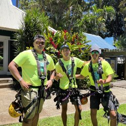 Maui Zipline Company - Our guides: K, Nate, & Xavier