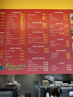 Menu photo 1 Eduardo’s Taco Shop Newberg, OR Menu photo 1 Eduardo’s Taco Shop Newberg, OR