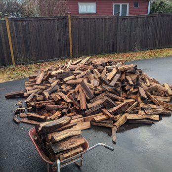Splitz Firewood - Approximately 150 cubic feet delivered. - Firewood Near Me